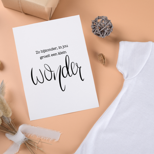 Wonder - zwanger van baby