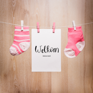 Welkom kleine meid - baby